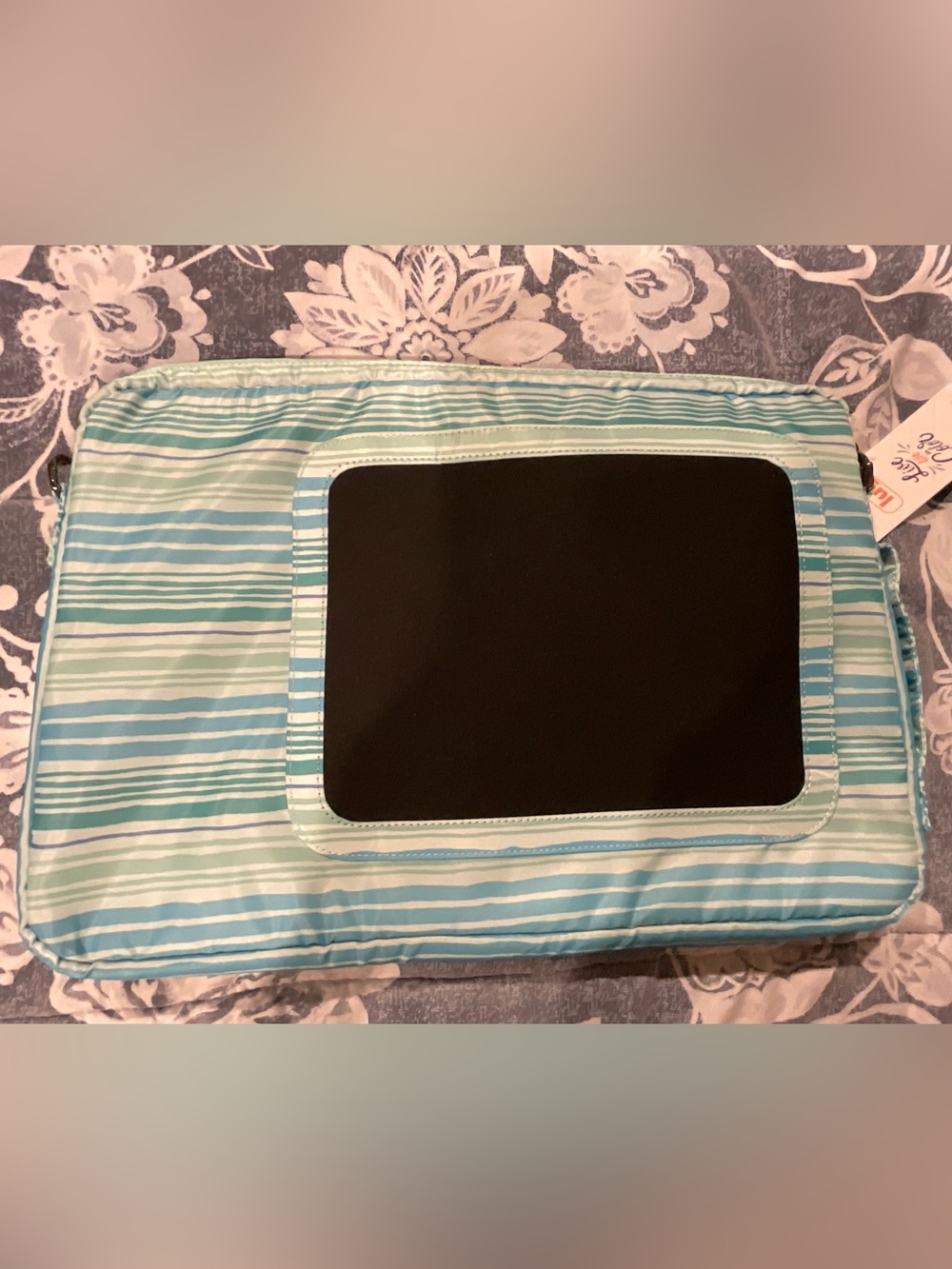Lug Delta 17” Laptop Case, Love Waves Aqua - Picture 2 of 6